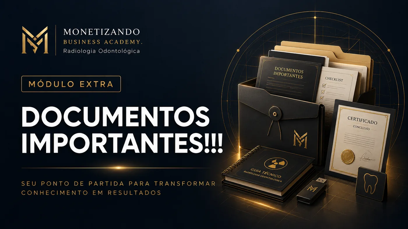 Materiais e documentos importantes do curso